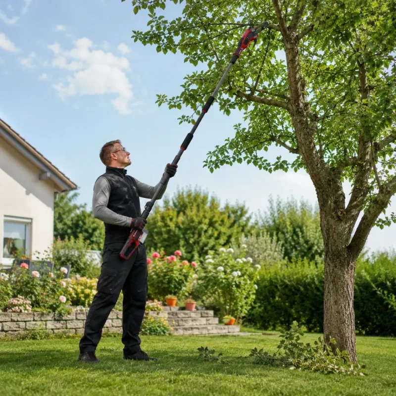 Podadora de Altura Telescópica 20 cm 7 m/s Brushless 18V Power X-Change EINHELL 34109718