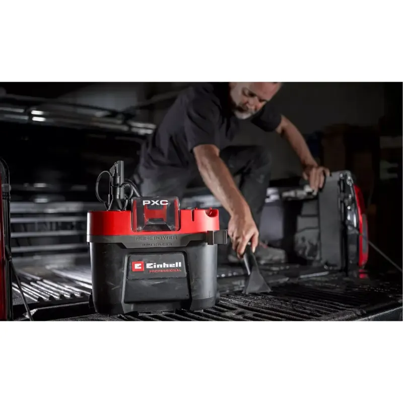 Aspiradora Polvo y Agua Inalámbrica 10 L 180 mbar Brushless Professional Power X-Change EINHELL 23471559