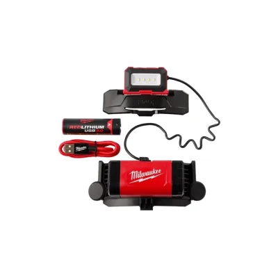 Lámpara Frontal Recargable USB 600 Lúmenes BOLT REDLITHIUM MILWAUKEE 2118-21 1