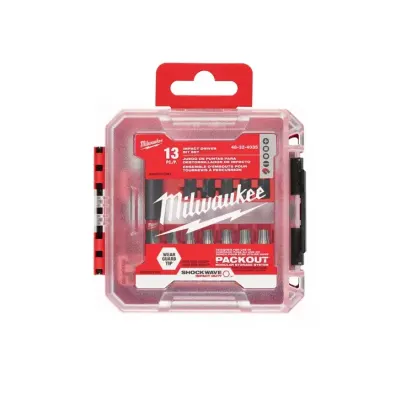 Set De Puntas De Impacto Shockwave™ De 13 Piezas MILWAUKEE 48-32-4035 1