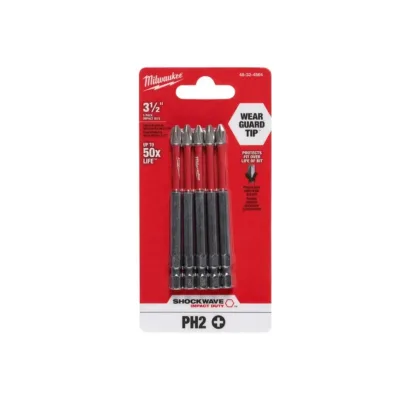 Puntas Phillips #2 SHOCKWAVE™ Impact Duty 3-1/2