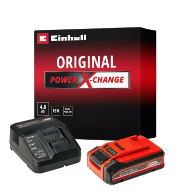 Kit Cargador Más Batería 4ah 18v EINHELL 4ah Plus Pxc Starter KIT 1