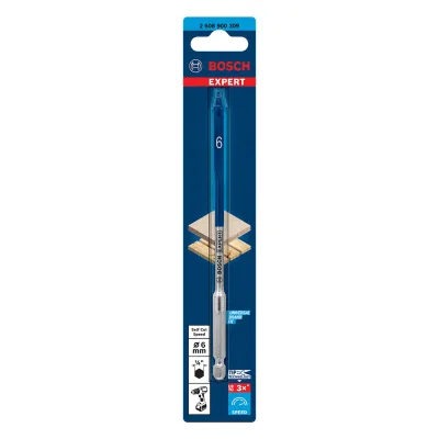 Broca Paleta 6 mm 152 mm SelfCut Speed BOSCH 2608900309000 1