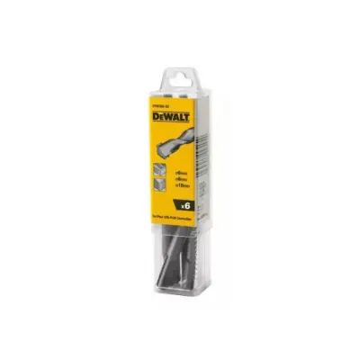 Set 6 Brocas Sds Plus 6, 8, 10 mm X2 DEWALT DT60302-QZ 1