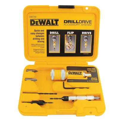 Set Avellanador Y Atornillar 8 Piezas DEWALT DW2730 1