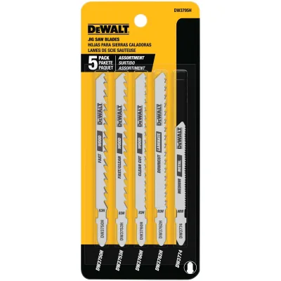 Juego De Hojas De Sierra De Calar Vástago En T DEWALT DW3795H 1