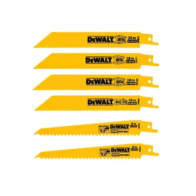 Juego De Hojas De Sierra Sable De 6