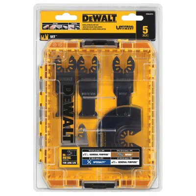 Kit de Accesorios Oscilantes 5 Piezas DEWALT DWA4216 1