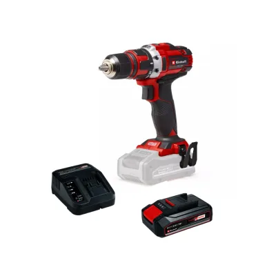 Kit Taladro Atornillador De 13 mm Mas Batería Y Cargador 18v EINHELL 4513925/ 4512097 1
