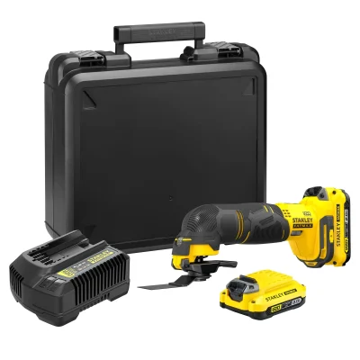 Kit De Multiherramienta Oscilante Inalambrico 20v STANLEY SCT500D2K-B2 1