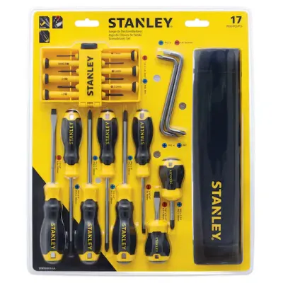 Juego De Destornilladores STANLEY + Bolso 16 Piezas STANLEY STMT65616L-LA 1