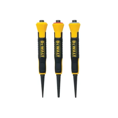 Juego de 3 Punzones para Clavos Bimaterial 1/32