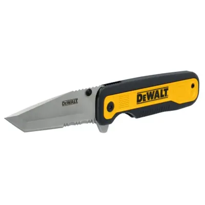 Navaja Tanto Plegable  con Filo Serrado DEWALT DWHT10994 1