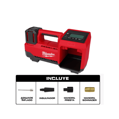 Inflador de neumáticos inalámbrico M18 MILWAUKEE 2848-20 2
