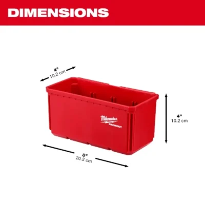 Set 2 Contenedores Grandes PACKOUT MILWAUKEE 48-22-8063 2