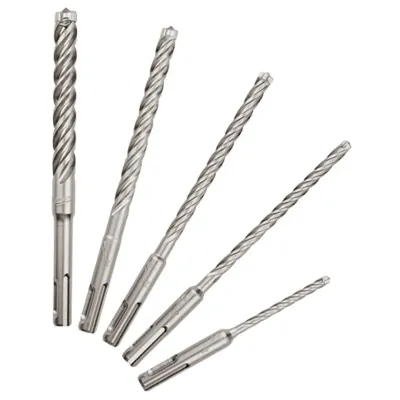 Kit 5 Brocas SDS Plus MX4 4-Cutter MILWAUKEE 48-20-7498 2