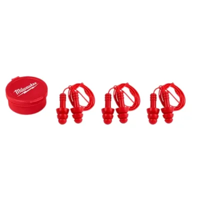 Tapones Auditivos Reutilizables con Cordón Pack x3 MILWAUKEE 48-73-3151 2