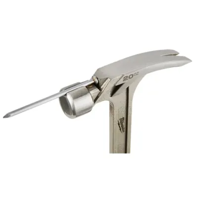 Martillo Carpintero Garra Recta 20 oz Cara Lisa MILWAUKEE 48-22-9020 2
