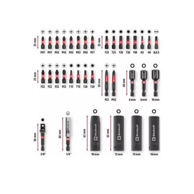 Set Puntas Impact Extreme Force 35pz EINHELL 49109230 2