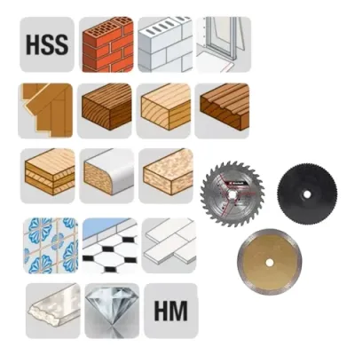 Kit Discos De 89 mm Para Mini Sierra Circular 3pz KWB 49575915 2