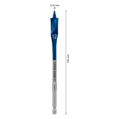 Broca Paleta 12 mm 152 mm SelfCut Speed BOSCH 2608900312000 2