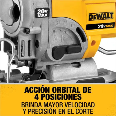 Sierra Caladora Inalámbrica 20v DEWALT DCS331B 2