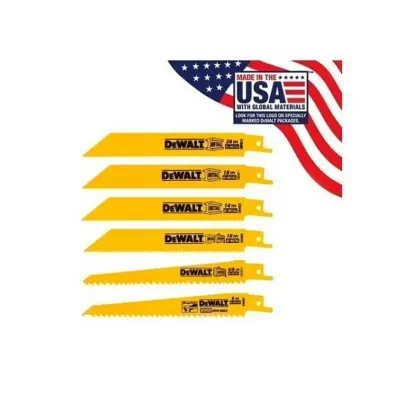 Juego De Hojas De Sierra Sable De 6