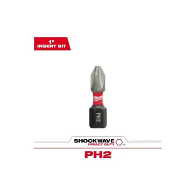 Punta Phillips PH2 Cruz 1 Pieza MILWAUKEE 2