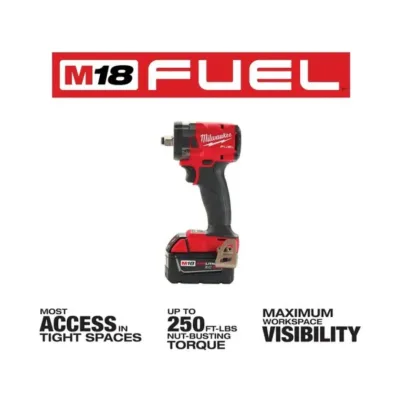 Llave De Impacto Compacta Inalámbrica 1/2