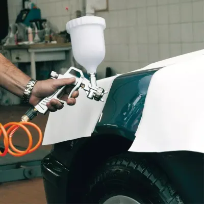 Pistola de Pintura Neumática con Depósito por Gravedad 0,6 L EINHELL 4133000 2