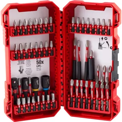 Juego de Puntas para Atornillador de Impacto SHOCKWAVE™ Impact Duty 54 Piezas MILWAUKEE 48-32-4010 2