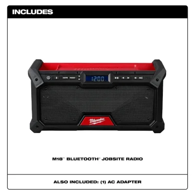 Radio Bluetooth AM/FM Jobsite M18 MILWAUKEE 2952-20 2