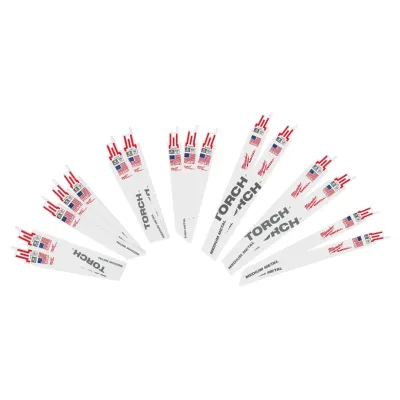 Juego de Hojas para Sierra Reciprocante Corte Metal Bimetálico 16 piezas SAWZALL® MILWAUKEE 49-22-1216 2
