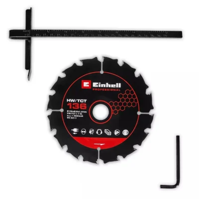 Sierra Circular Inalámbrica Compacta 136mm Brushless 18V Power X-Change EINHELL 4331240 2