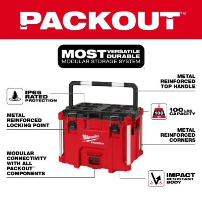 Caja de Herramientas XL PACKOUT™ MILWAUKEE 48-22-8423 2