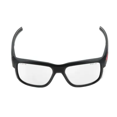 Lentes de Seguridad Marco Completo con Protectores Laterales Desmontables Lente Claro Antirrayado MILWAUKEE 48-73-2515 2