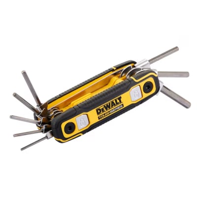 Llave Hexagonal Plegable con Bloqueo  TOUGHSERIES DEWALT DWHT70266 3