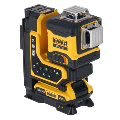 Kit Nivel Láser Control Remoto 3 Líneas 360° 20v Dcle34035d1 3