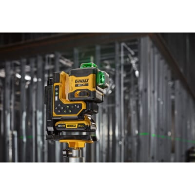 Kit Nivel Láser Control Remoto 3 Líneas 360° 20v Dcle34035d1 6