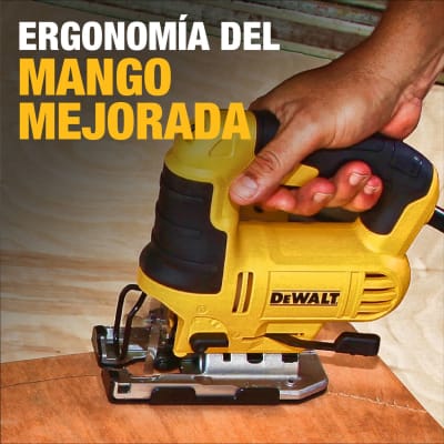 Sierra Caladora 650W con Acción Orbital DEWALT DWE300-B2 1