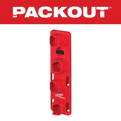 Rack Porta Baterías M12 PACKOUT MILWAUKEE 48-22-8338 3