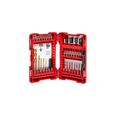 Set Taladrar y Atornillar SHOCKWAVE Impact Duty 50 Piezas MILWAUKEE 48-32-4013 3