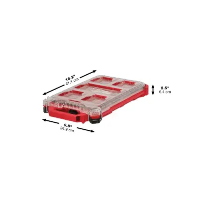 Organizador Modular Perfil Bajo MILWAUKEE Packout MILWAUKEE 48-22-8436 3