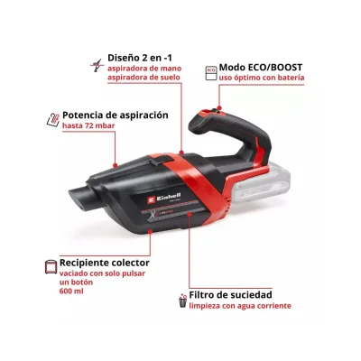 Aspiradora Inalámbrica 18v EINHELL 2347190 3