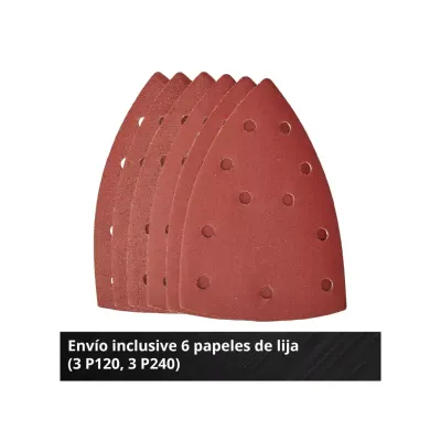 Lijadora Orbital Inalámbrica 18V EINHELL 4460708 4