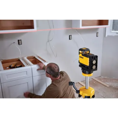 Nivel Láser De Línea Cruzada 360 Grados Luz Verde DEWALT DW03601CG 3