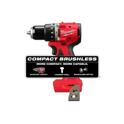 Taladro Percutor Inalámbrico 13 mm 18V MILWAUKEE 3602-20 3