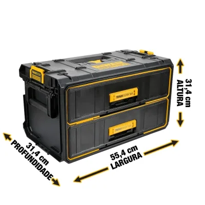 Caja  Doble Gaveta TOUGHSYSTEM 2.0 DEWALT DWST83529-1 3