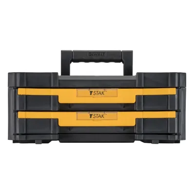 Caja de Almacenamiento TSTAK  con 2 Cajones Superficiales DEWALT DWST1-70706 3