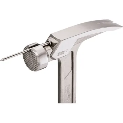 Martillo de Enmarcado Cara Fresada 22 oz Mango I-Beam MILWAUKEE 48-22-9022 3